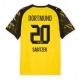 Borussia Dortmund Marcel Sabitzer #20 Hemma matchtröja 2025-26 Kortärmad Billigt